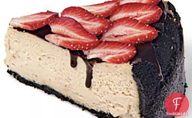 Chocolate Strawberry Cheesecake