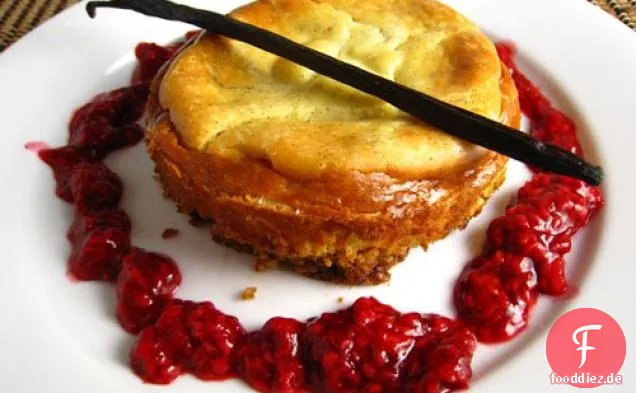 Vanilleschote Käsekuchen