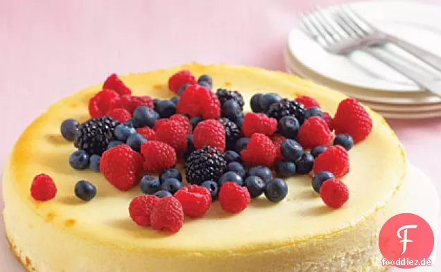 Cremiger Vanille-Käsekuchen