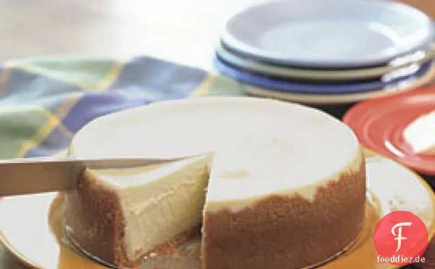 Klassischer cremiger Käsekuchen
