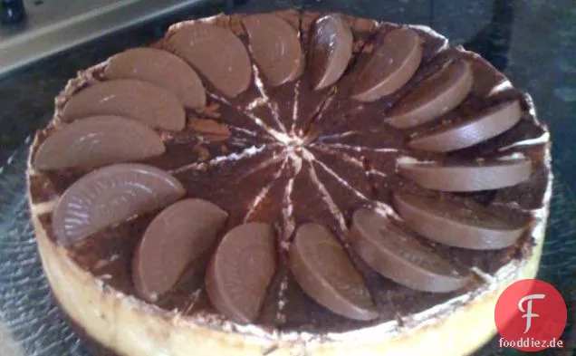 Schokoladen-Orange-Käsekuchen