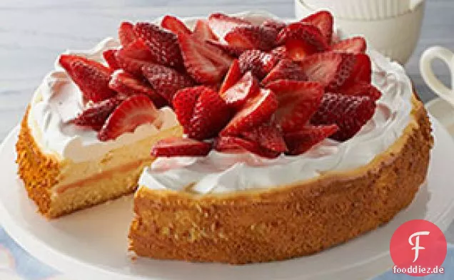 Erdbeere Shortcake Käsekuchen
