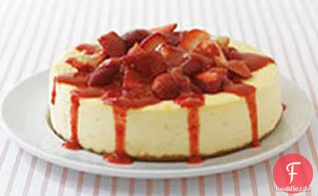 Cremiger Erdbeerkäsekuchen