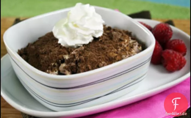 Upside-down Chocolate Pb Cheesecake