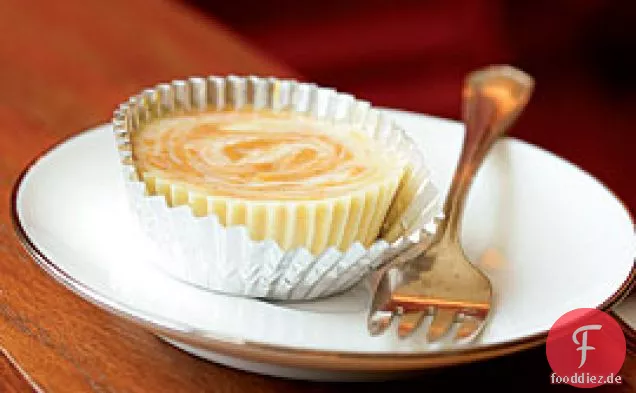 Pumpkin Swirl Cheesecakes