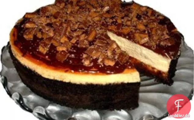 Toffee Chunk Cheesecake
