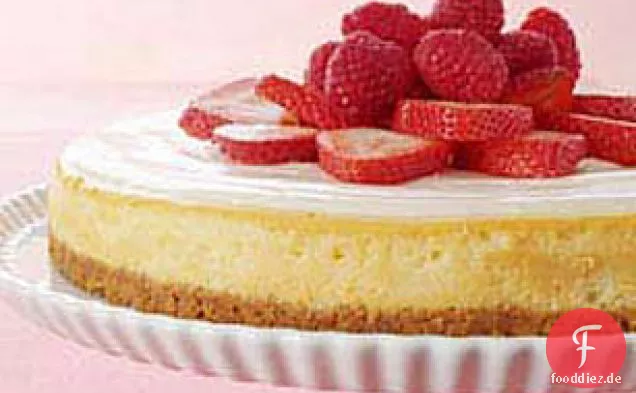 Blossoming Berry Cheesecake