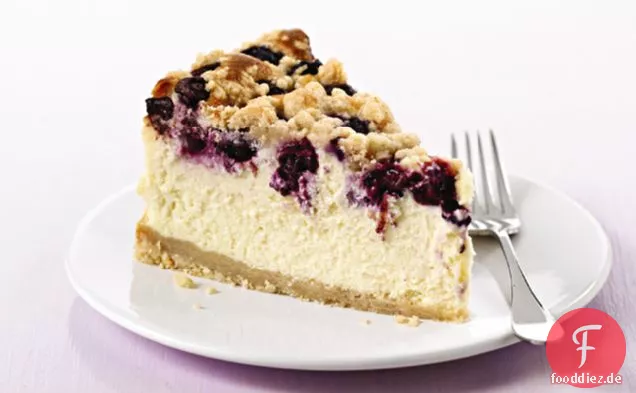 PHILADELPHIA Blueberry Streusel Cheesecake