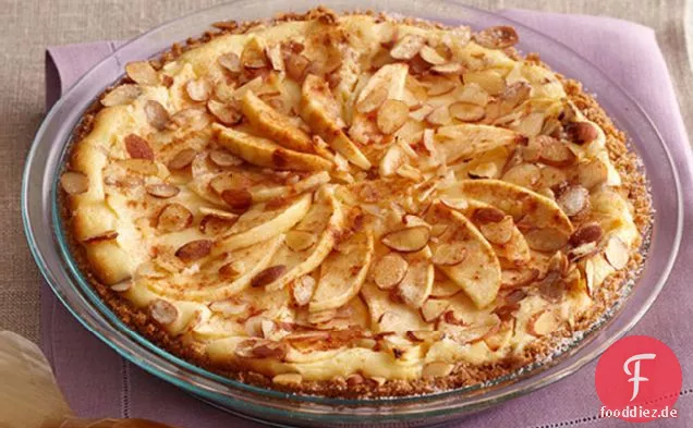 Fall Apple Bavarian Cheesecake