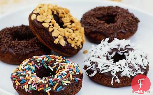 Chocolate Cake Doughnuts