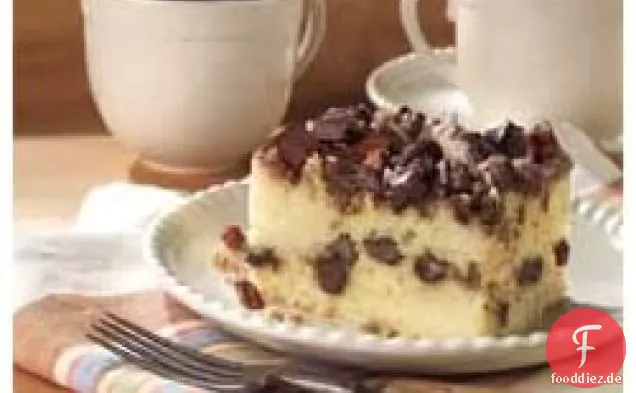 Chocolate Chunk-Cinnamon Coffee Cake