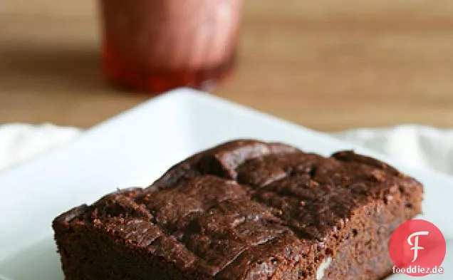 Chick-late Brownie Cake