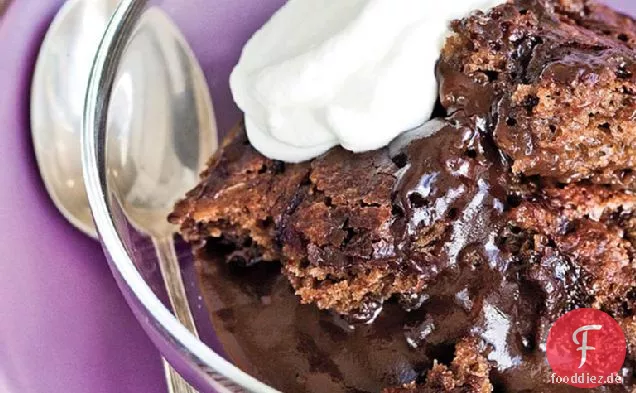 Hot Fudge Brownie Cake