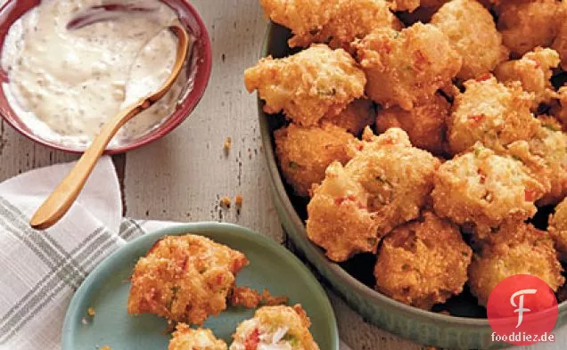 Crab Cake Hush Puppies