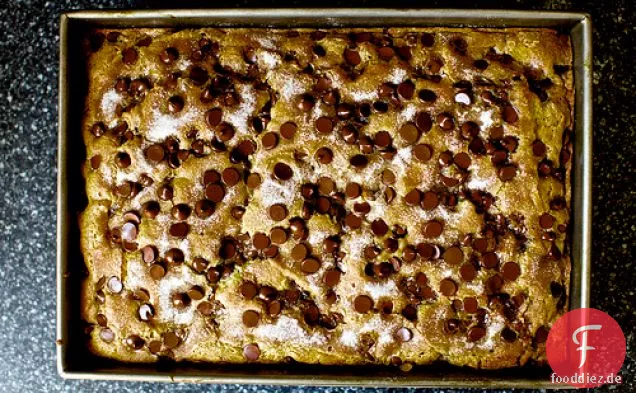 Chocolate Chip Sour Cream Coffee Cake