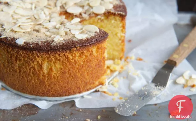 My Farewell Celebration Cake For Mum; Lemon, Polenta And Almond