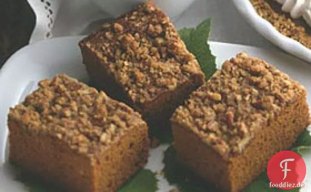 Pumpkin-gingerbread Streusel Cake