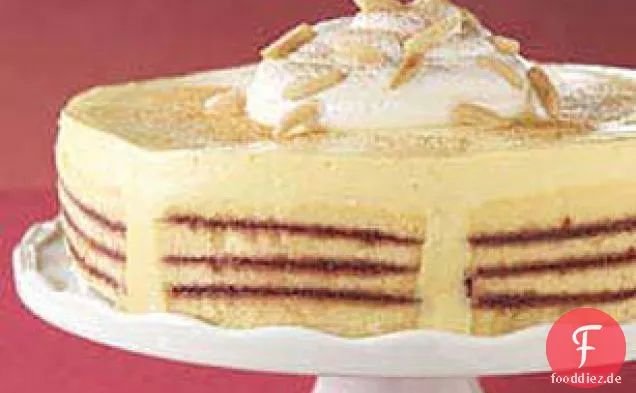 Eggnog Trifle Cake