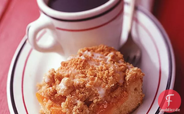 Peach Cobbler Coffee Cake