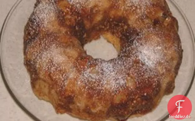 Walnut Pear Coffee Cake