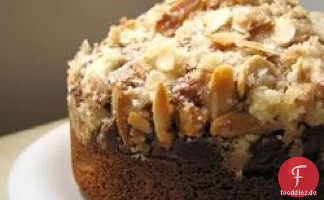 Mandel-Rhabarber-Kaffee-Kuchen