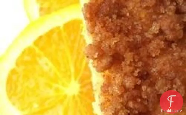 Heißer Orangenkaffee-Kuchen