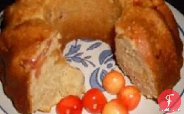 Kirsche-Kaffee-Kuchen