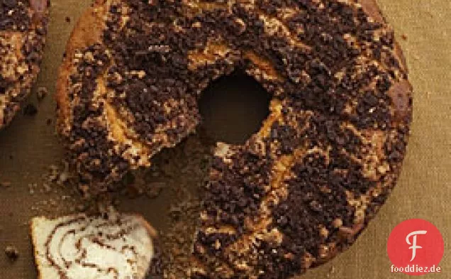 Schokoladen-Ripple-Kaffee-Kuchen