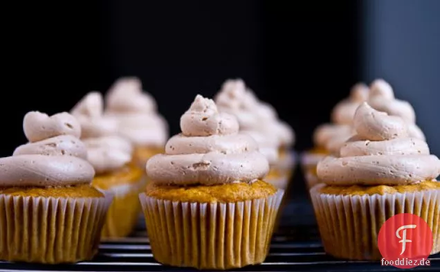 Goldener Rüben-Cupcakes Mit Dulce De Leche