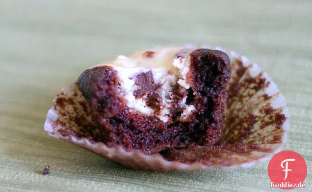 Black-bottom Cupcakes