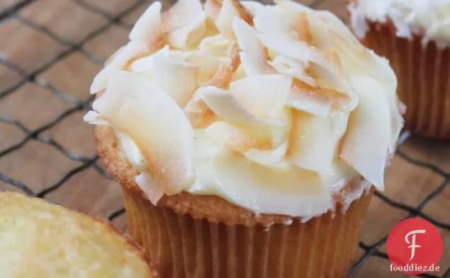 Coconut Milk Cupcakes, Two Ways