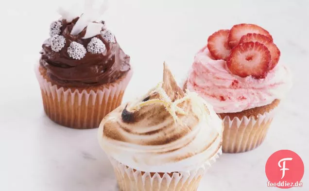 Strawberry Shortcake Cupcakes