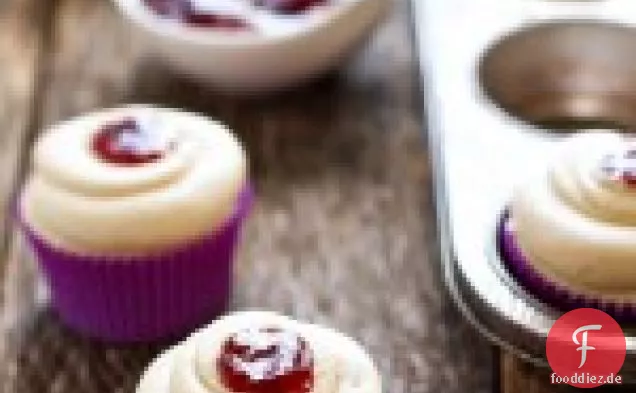 Peanut Butter And Jelly Cupcakes
