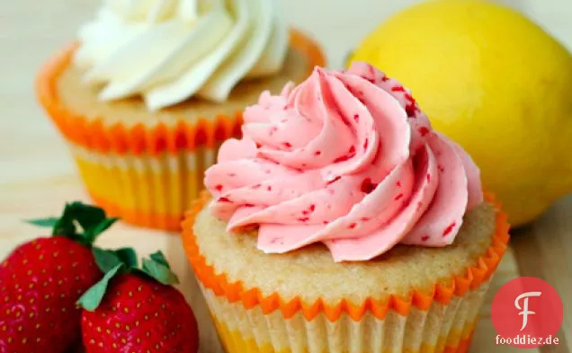 Strawberry Lemonade Cupcakes
