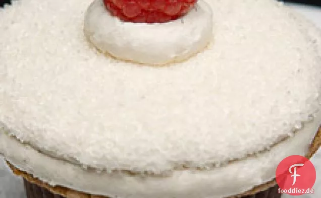 Meyer Lemon Raspberry Cupcakes
