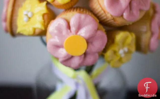 Vanille-Mandel-Cupcakes