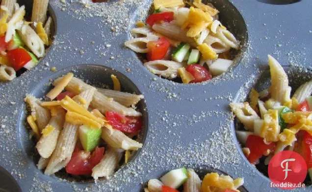 Gebackener Mac Und Käse-Cupcakes