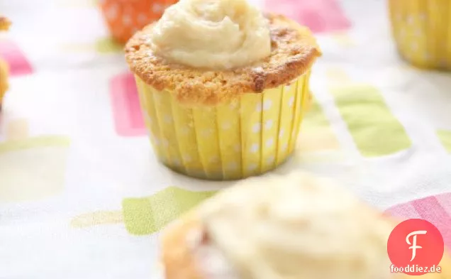 Cornbread Cupcakes With Honey Frosting