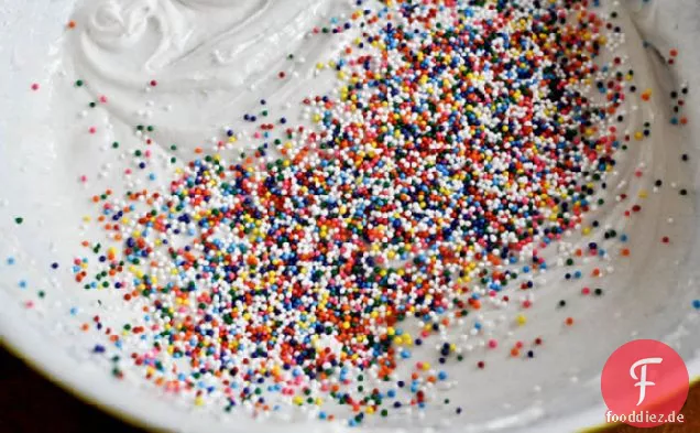 Homemade Funfetti Cupcakes With Vanilla Buttercream