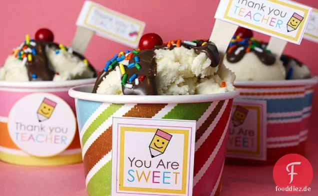 Eisbecher Cupcakes