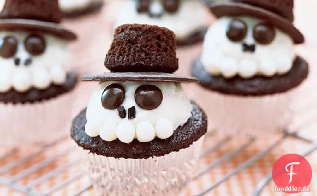 Skelett Cupcakes