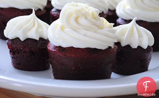 Roter Samt Cupcakes