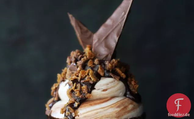 Biscoff-und Kahlua Crunch Cupcakes