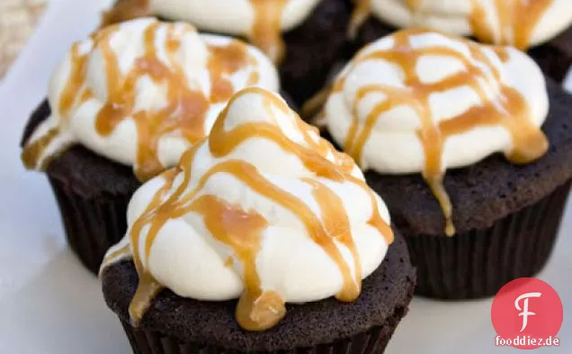 Karamell Frappucino Cupcakes