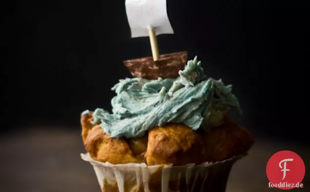 Buttered Rum Cupcakes