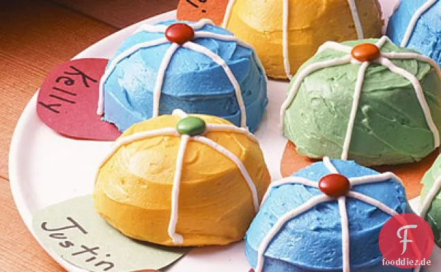 Baseball Cap Cupcakes