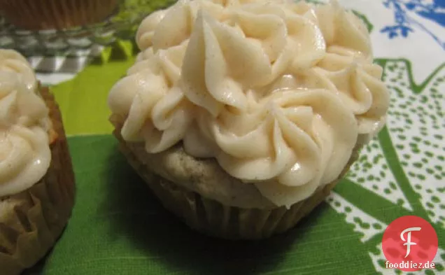 Roasted Banana Cupcakes