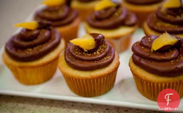 Orange Liqueur Cupcakes