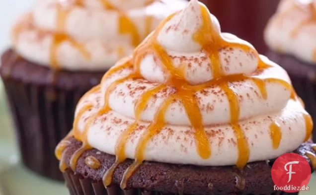 Chocolate Beer Cupcakes With Irish Whiskey Buttercream
