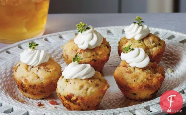 Bacon-Herb Cupcakes